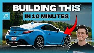 Building a Toyota GR86 in 10 Minutes!