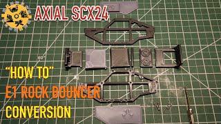 1/24 Scale Axial SCX24 | "How To" Build SCX24 E1 Rock Bouncer!