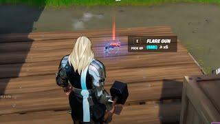 Reveal players by setting off fireworks with the Flare Gun Fortnite