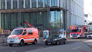 Ausgelöste Brandmeldeanlage im Bonner Stadtquartier Neuer Kanzlerplatz am 11.11.22