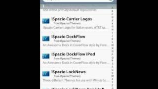 How To Get The ISpazio Five Icon Dock On The Ipod Touch