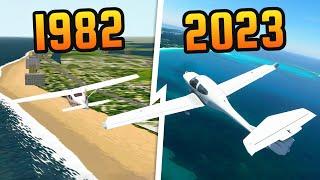 Evolution of Microsoft Flight Simulator [1982-2023]