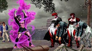 [KOF Mugen] Orochi Joe vs Orochi Iori Team