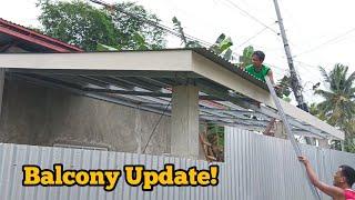 Balcony update! Konting Kunti nalang!