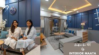 A Colourful 2bhk at Mumbai || India Ka घर by  @InteriorMaata