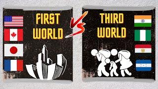 First World  vs Third World Countries - What's the Difference ? | Developing vs Developed Countries.