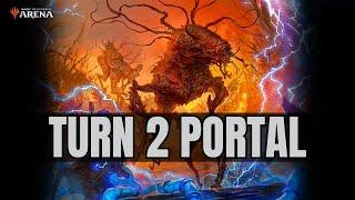 TURN 2 PORTAL IN STANDARD  | MTG Arena Standard Bant Reanimator