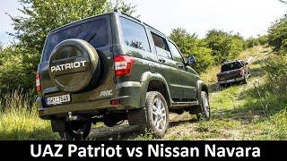 UAZ Patriot AMC and Nissan Navara - Complete review (English with CZ sub.)