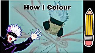 Gojo Satoru Drawing || Gojo Drawing || How to draw gojo ||