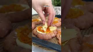 Куриные гнезда с секретом. Рецепт в комментариях