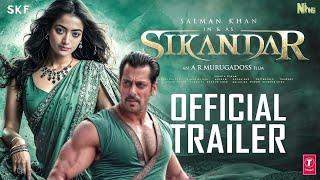 Sikandar Official Trailer | Salman Khan , Rashmika Mandanna , A R  Murugadoss | kajal Agarwal