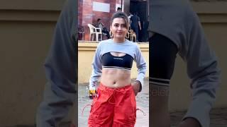 Tejaswi Prakash and Archana Gautam spotted on the set of Celebrity Masterchef  @celebyt11