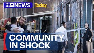 Suspicious synagogue blaze leaves Melbourne community in shock | 9 News Australia