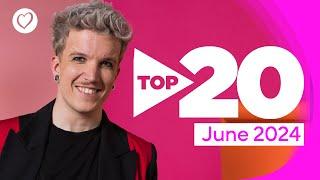 Eurovision Top 20 Most Watched: June 2024 | #UnitedByMusic