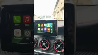 Reverse camera installed on Mercedes A45 | Apple car play | Android auto #mercedes #a45 #amg