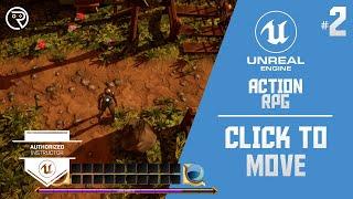 Unreal Engine 5 Tutorial -  Action RPG Part 2: Click to Move