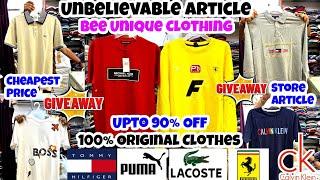 International & Luxury Brands  | Upto 90% Off | Puma, Lacoste, Ferari | Branded Clothes in Mumbai