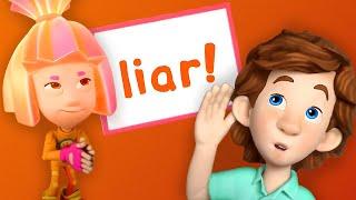 Tom Thomas is lying | Cartoons for Kids | The Fixies