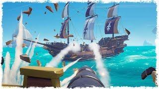 ОПАСНЫЕ ПИРАТСКИЕ ПРИКЛЮЧЕНИЯ В SEA OF THIEVES!!! ЧАСТЬ #1!!!