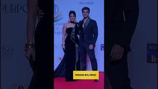 Aishwarya Sharma and Neil Bhatt  At 71 St Miss World 2024 Jio Centre #shorts #viral