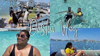 DESTIN VLOG : CRAB ISLAND | VISITING DESTIN FLORIDA | WE HAD A GREAT TIME | BEST FAMILY ON YOUTUBE