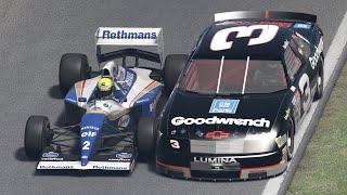 Dale Earnhardt vs Ayrton Senna | F1 vs NASCAR at Monza - 1994 Season