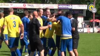 Sfeerbeelden FC Lisse TV van Harkemase Boys-FC Lisse, 1-4