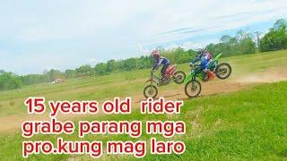 15 years old  below rider.pero pang pro na ang labanan.