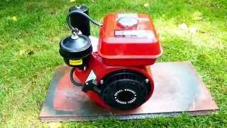 3hp Diesel Clone Engine Running Demonstration