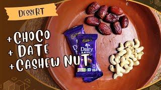 Chocolate Covered Dates with Cashew Nut Recipe