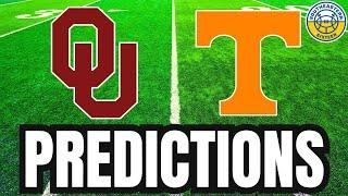 Oklahoma vs. Tennessee PREDICTIONS | 2024 College Football Predictions