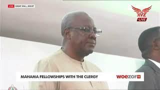 MAHAMA FELLOWSHIPS WITH THE CLERGY - KUMASI EDITION | | Monday 11th November, 2024 .