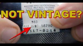 How To Tell If Your Levi’s Are NOT Vintage!