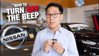 How to Turn OFF the Beep Noise - Nissan Key FOB