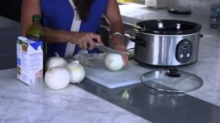 How to Caramelize Onions in a Crock-Pot : Caramelizing Onions