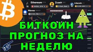 Биткоин прогноз на неделю, альткоины и альтсезон! Когда?