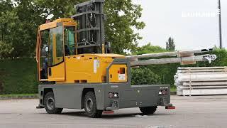 Rail guided Baumann ELX sideloader at Anodall