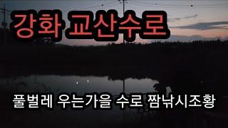 교산수로 짬낚시/초가을 /수로 붕어낚시