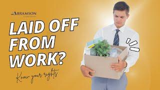 Laid off from work