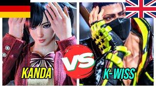 Tekken 8 ▰ Kanda (XIAOYU) Vs K-Wiss (#2 HWOARANG) ▰ RANKED Matches!