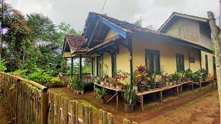 Beginilah Suasana Dan Aktivitas Warga Di Kampung Sunda Yang Masih Asri. Suasana Pedesaan Sunda