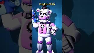 Five nights at Freddy's AR edit || Freddy evolution #fnaf #edits #shorts