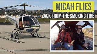 Zack Klapman from The Smoking Tire | Can he hover a helicopter?