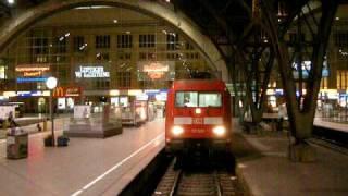 ライプツィヒ中央駅出発