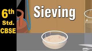 Sieving | 6th Std | Science | CBSE Board | Home Revise