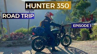 EPISODE 1 | IS  HUNTER 350 GOOD FOR LONG TOUR ?  MOTOVLOG |MOUNTAINS RIDE @throttle_singh