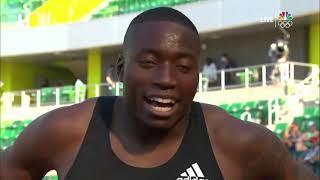 Grant Holloway runs 12.81 | Men's 110m Hurdles Semi-Finals -  USA 2021 Track & Field Olympic Trials