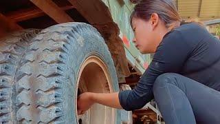 The Woman Who Fixes Truck Rear Axles