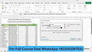 Excel 2021 In Practice  Chapter 7 Independent Project 7-6