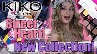 Kiko Milano Street Heart (x Luca Font)! Valentine time Review, Wear Test + Bonus simple look